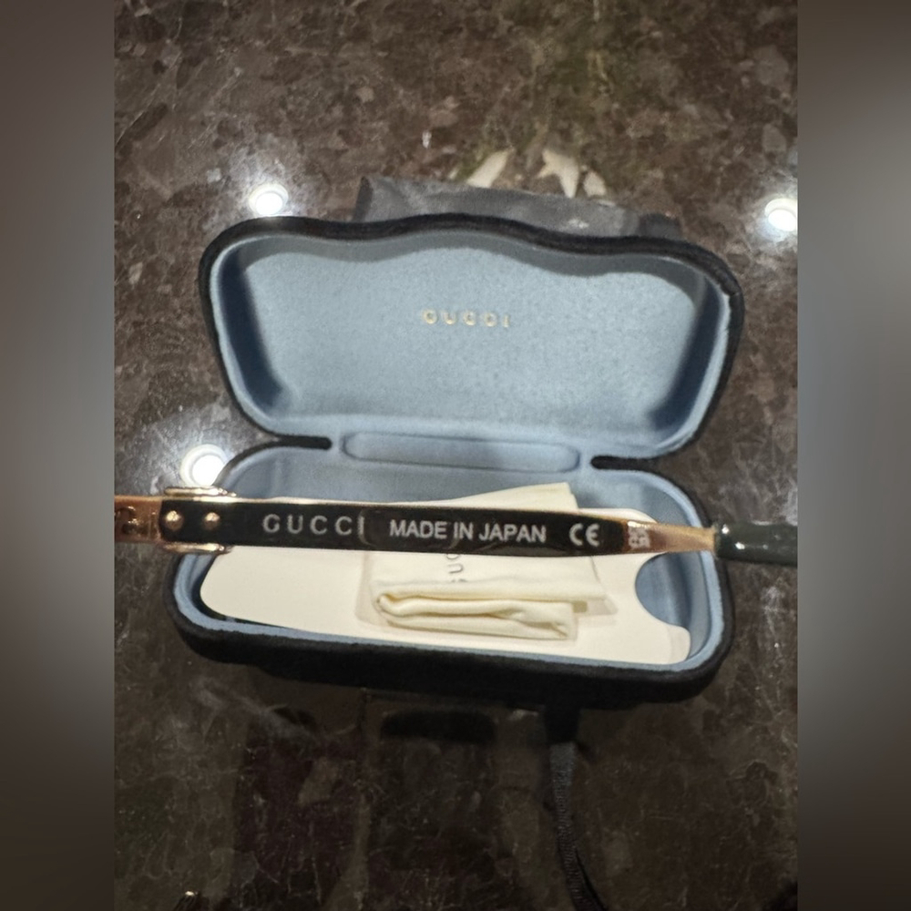 Gucci Gold Sunglasses - Picture 7 of 11